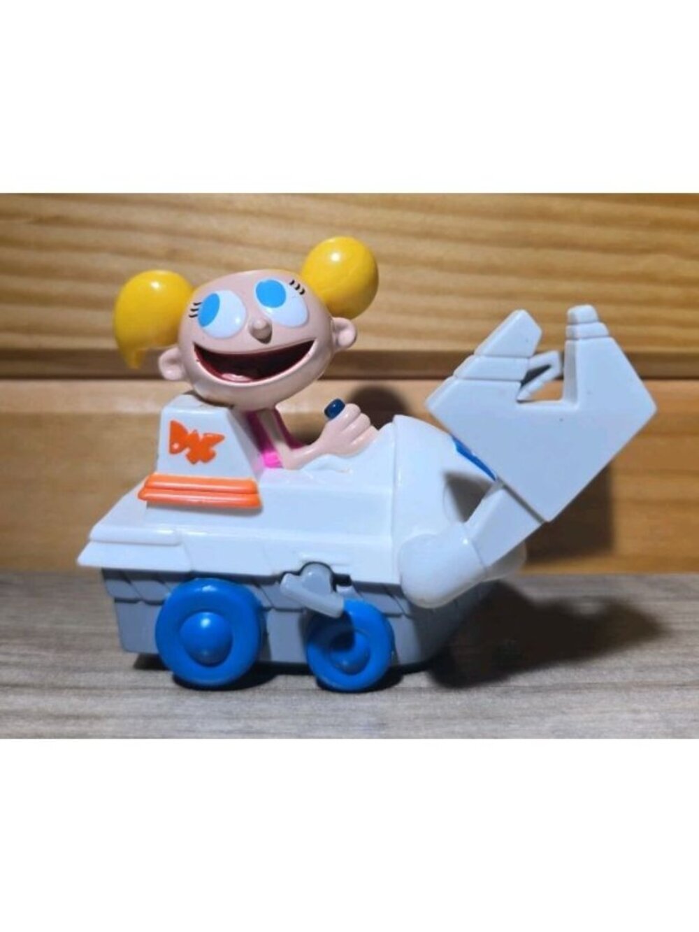 Vtg Dexter’s Laboratory DD Toy Burger King Kids Meal